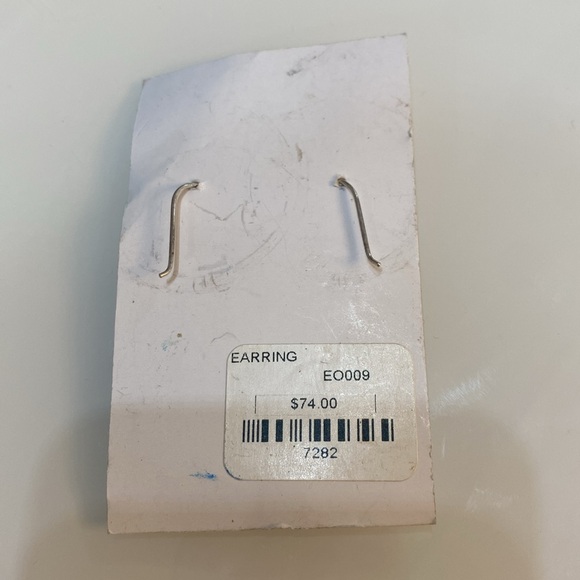 Purple and Gold Beaded Earrings VANNUCCI LTD - Picture 3 of 3